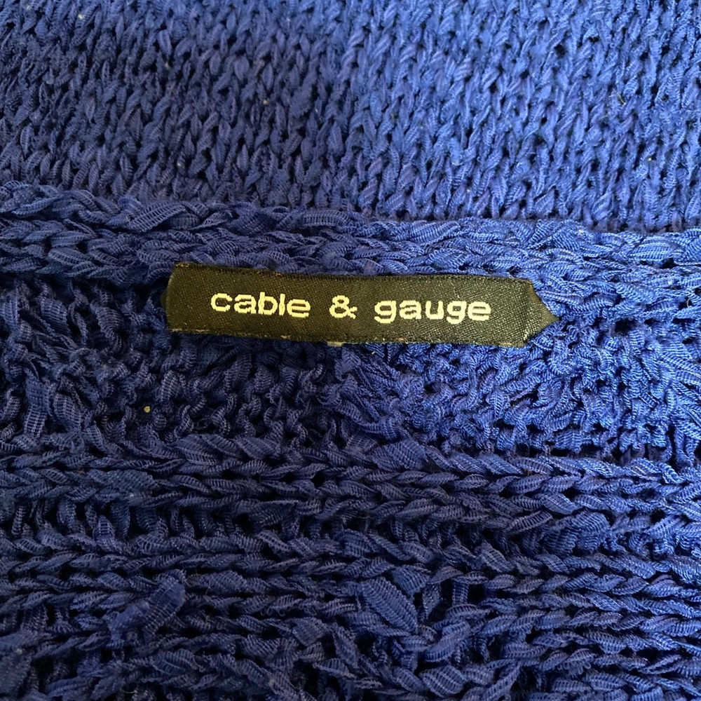 Cable & Gauge Sweater Vest - Picture 5 of 6